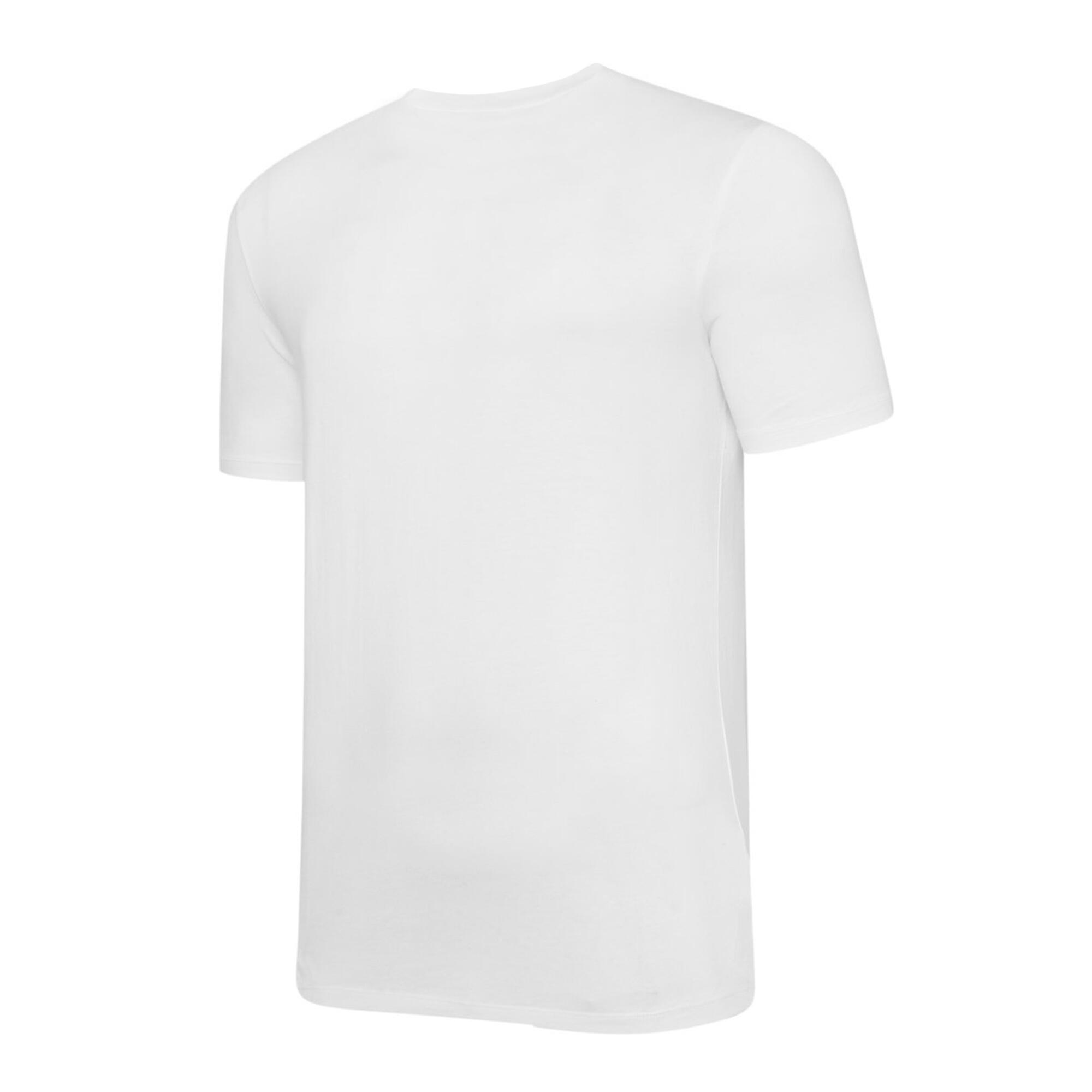 Womens/Ladies Club Leisure TShirt (White/Black) 2/3