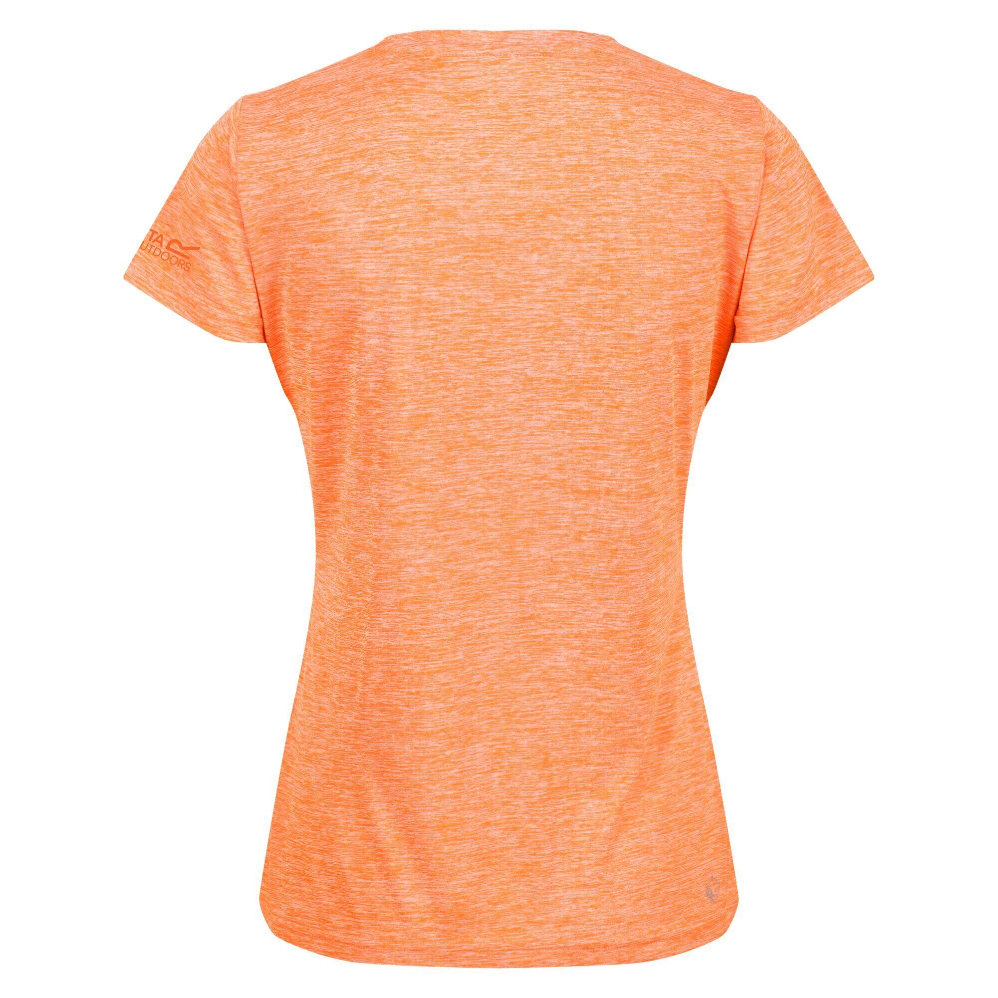 Dames Josie Gibson Fingal Edition Tshirt (Papaya) 3/5