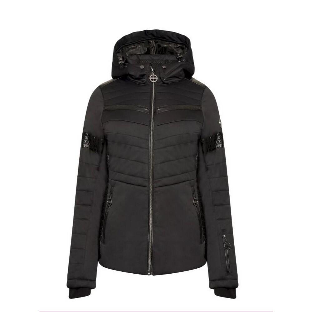 Womens/Ladies Ski Jacket (Black) 1/5