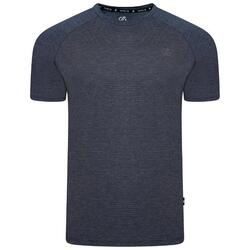 Camiseta Persist Jaspeada para Hombre Gris Orión