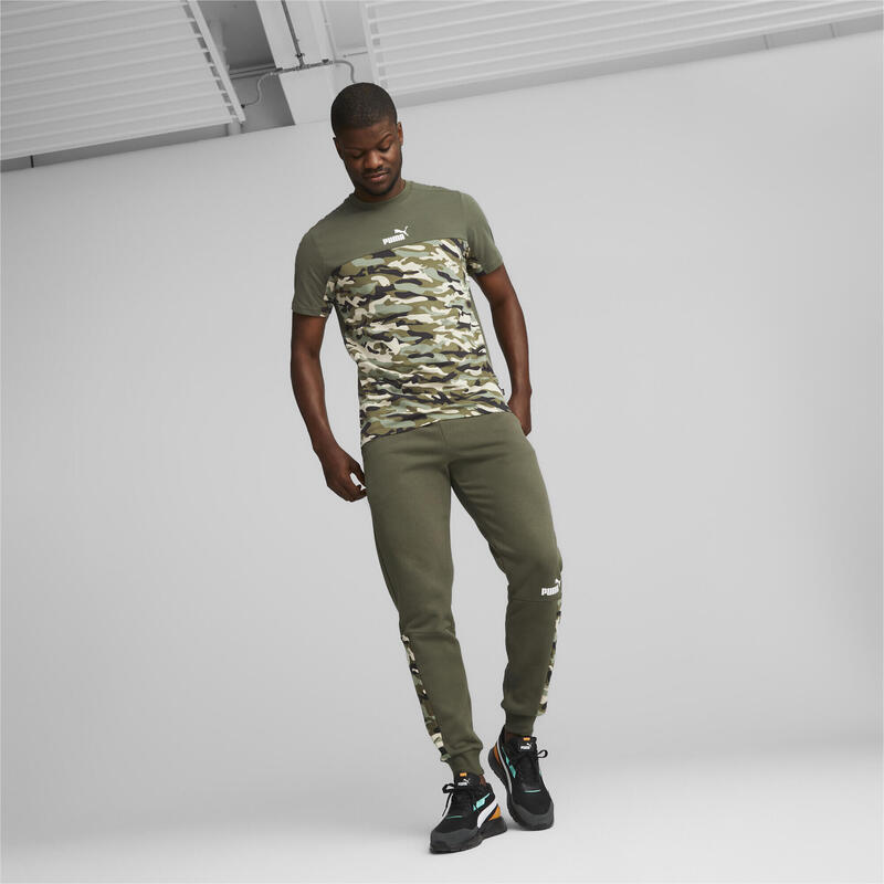 T-shirt Essentials color block camouflage Homme PUMA