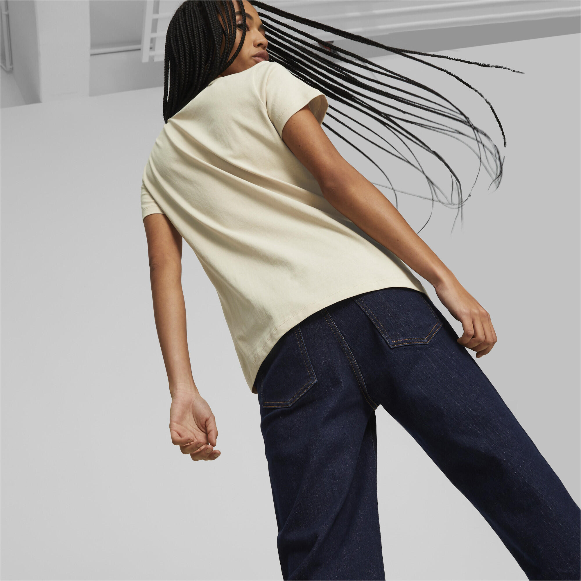 T-shirt Essentials+ Animal Femme PUMA Granola Beige 3/6