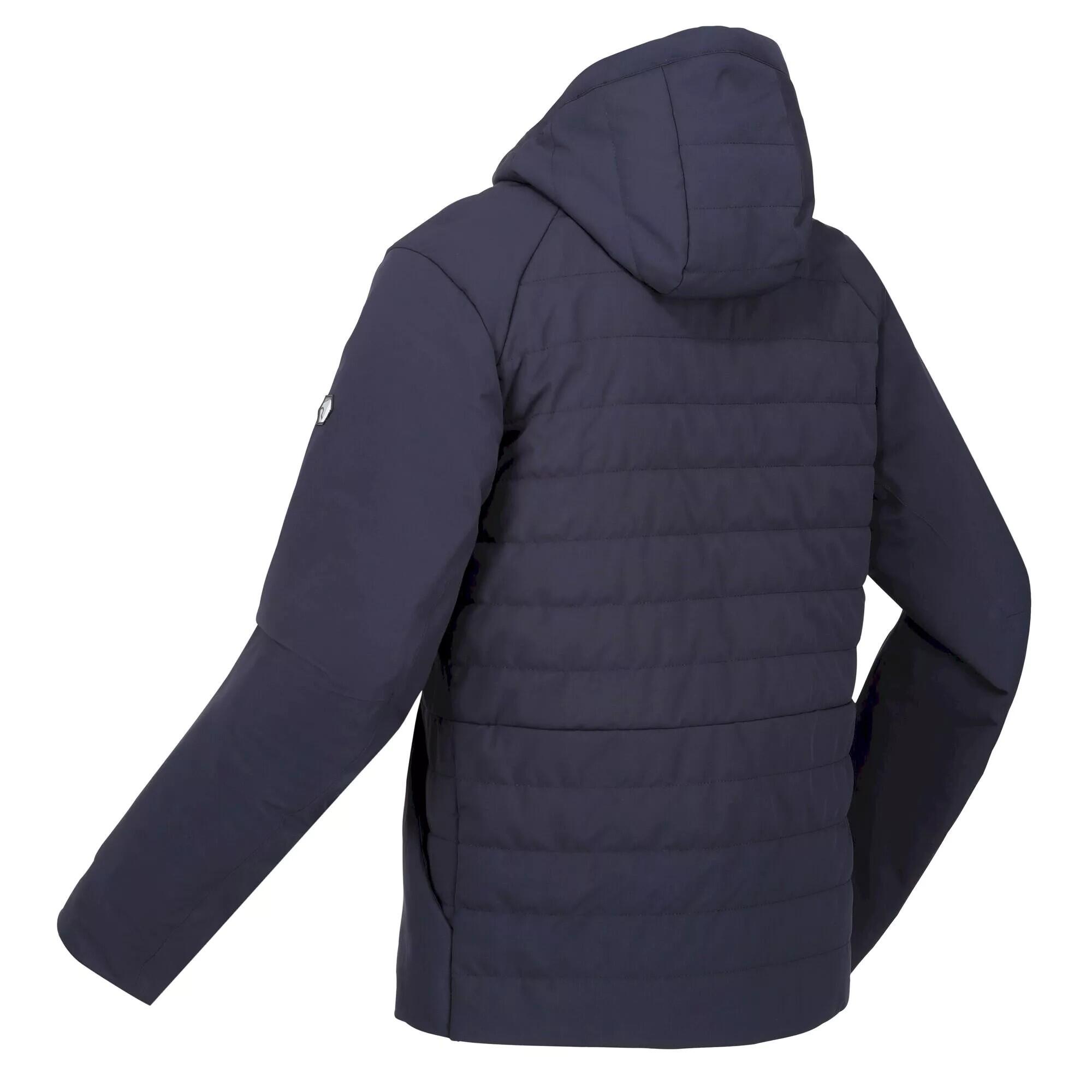 "Daxford" Jacke Durchgehender Reißverschluss für Herren Marineblau 3/5