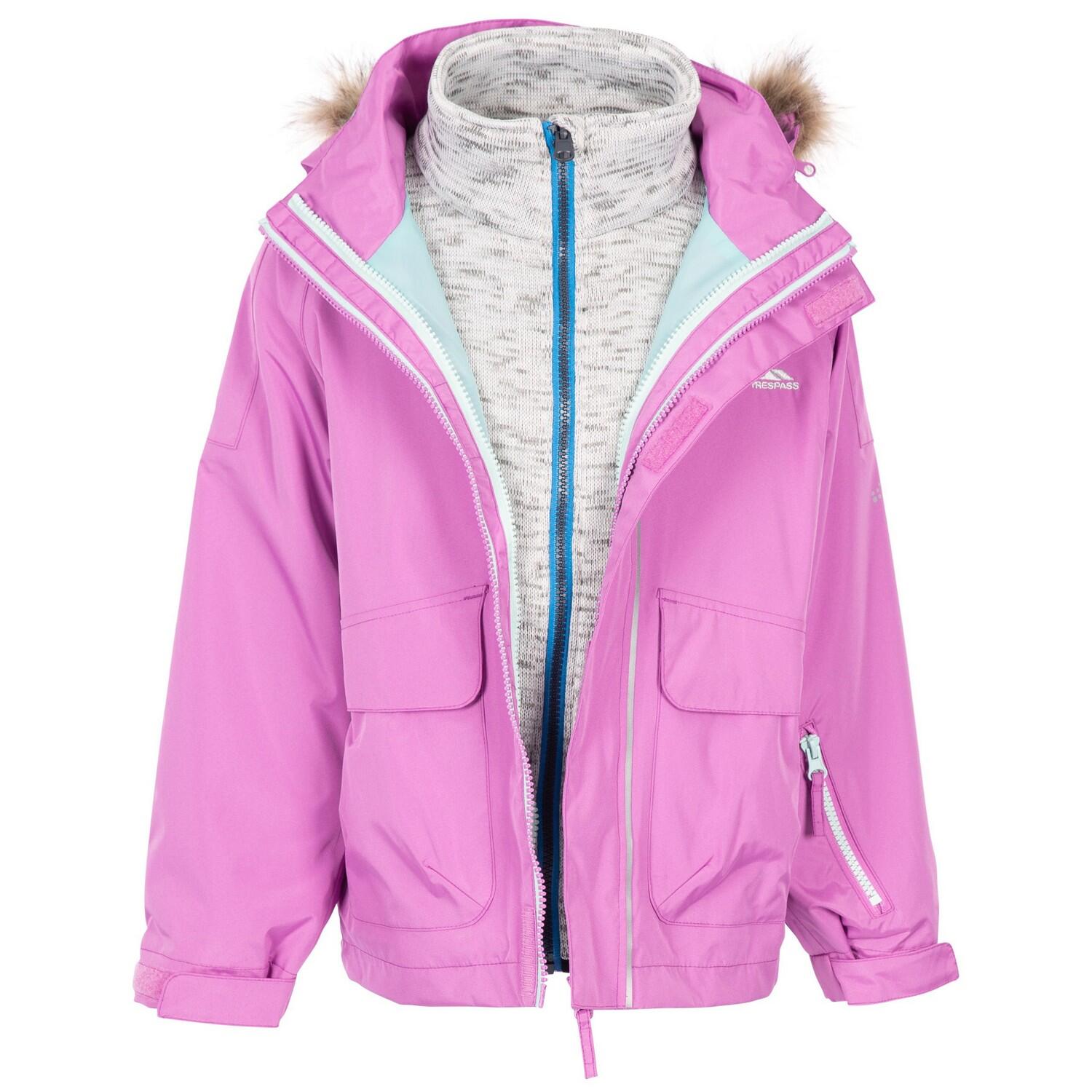 Giacca OUTSHINE per bambini (rosa scuro)