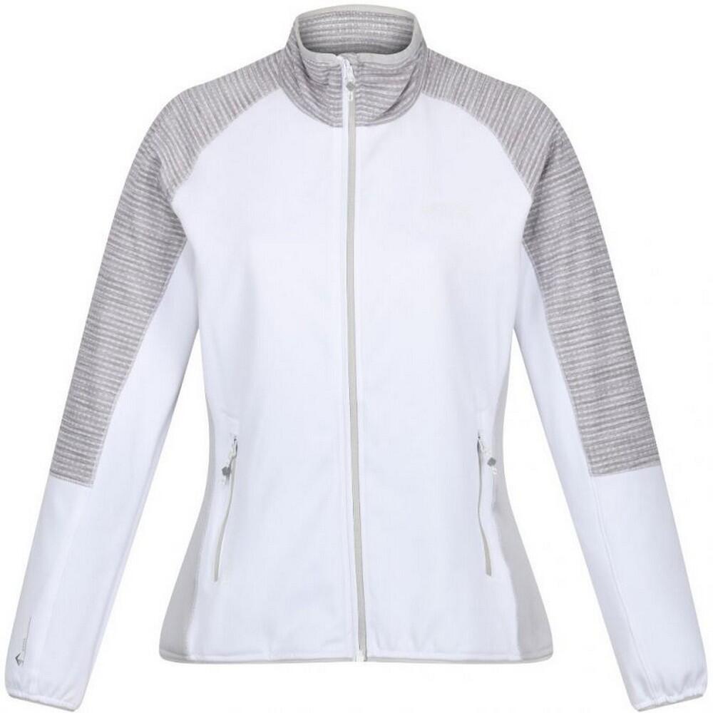 Veste YARE Femme (Blanc / Gris Clair Chiné) 2/5