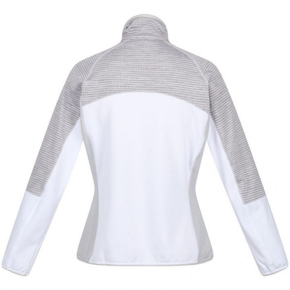 Veste YARE Femme (Blanc / Gris Clair Chiné) 3/5