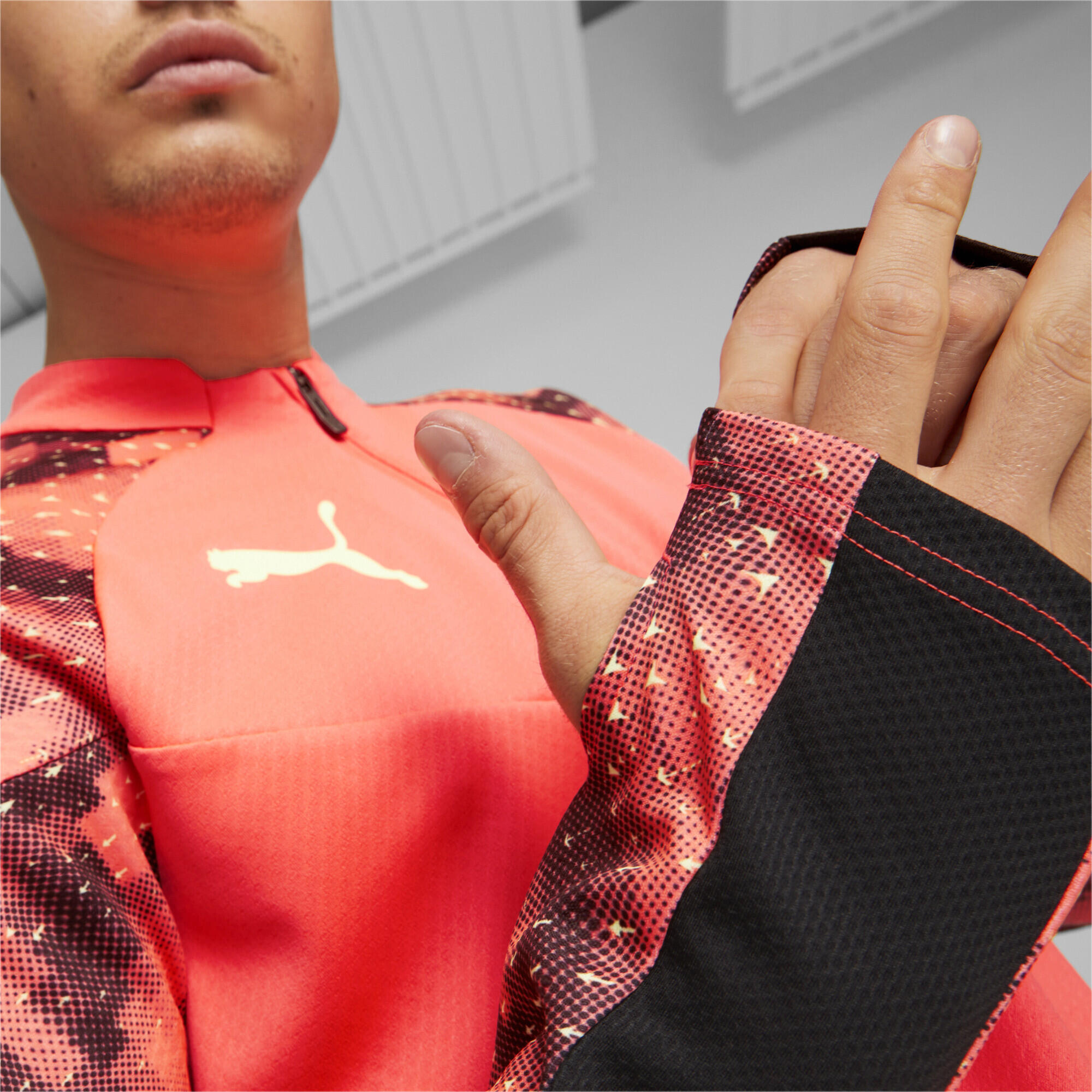 Top de foot fermeture zippée courte individualFINAL Football WC homme PUMA 5/5