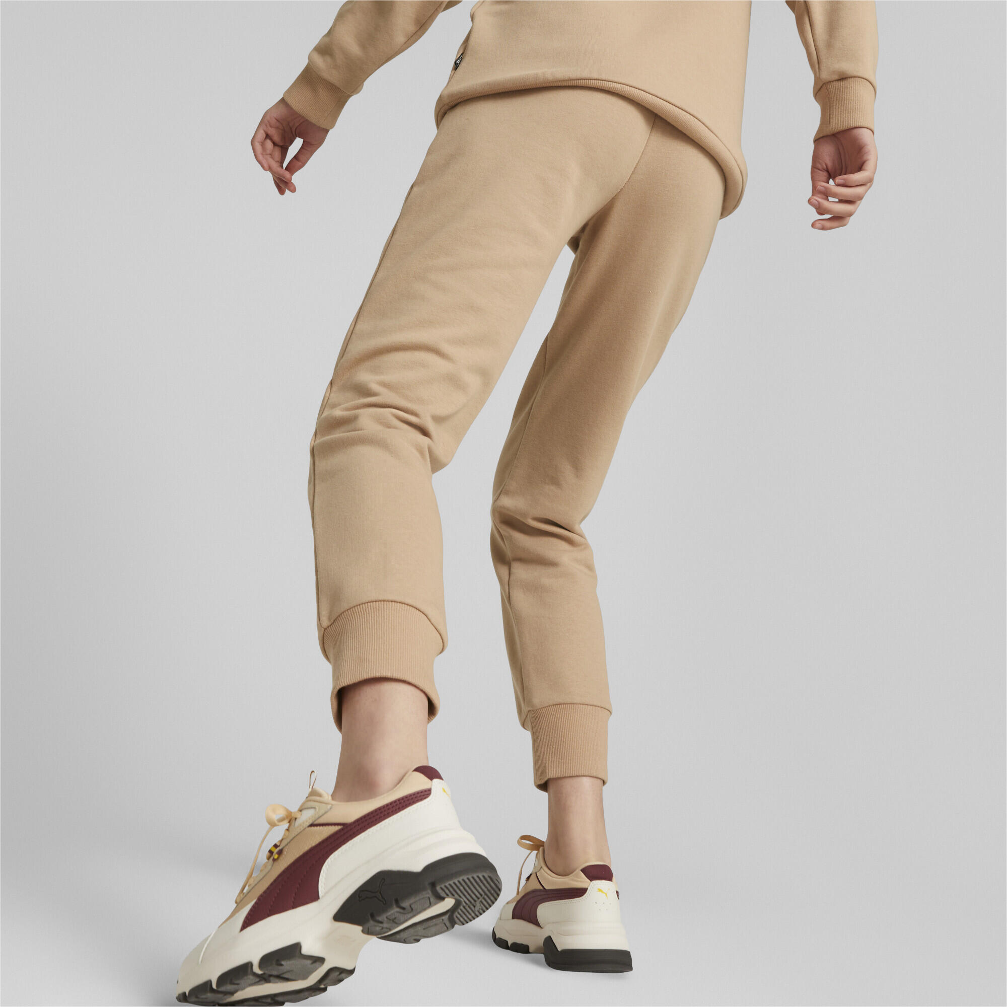 Pantalones de deporte Mujer Essentials PUMA Beige 4/6