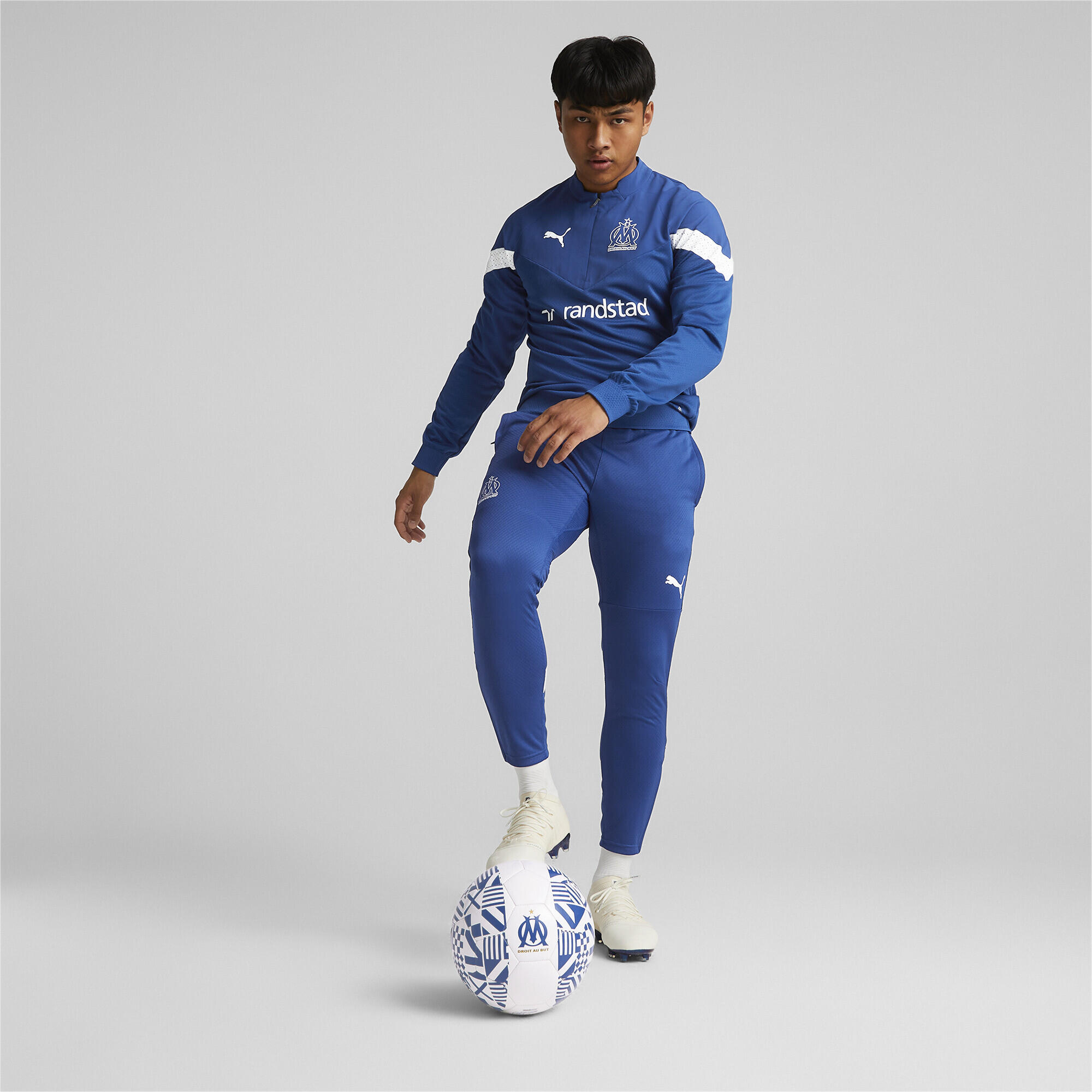 Pantalon d’entraînement de football Olympique de Marseille Homme PUMA 2/5