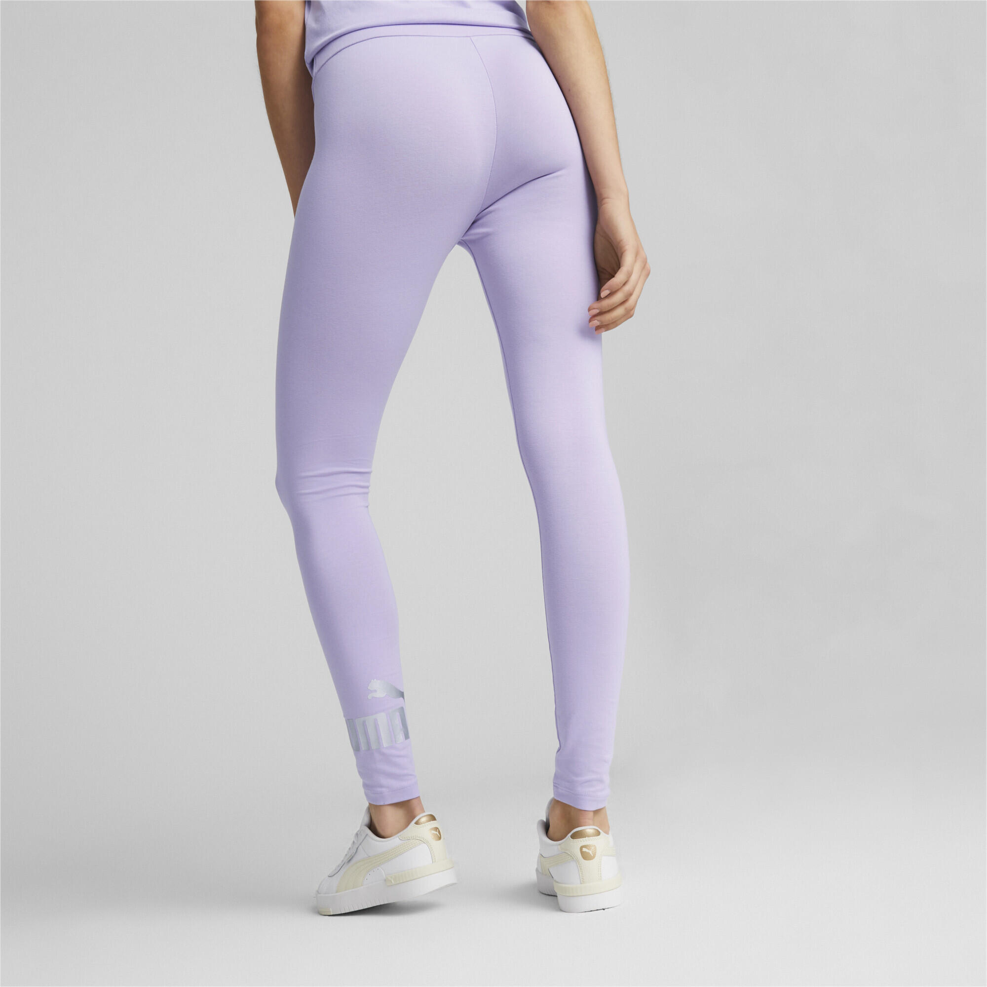Essentials+ Metallic Leggings Damen PUMA 4/7