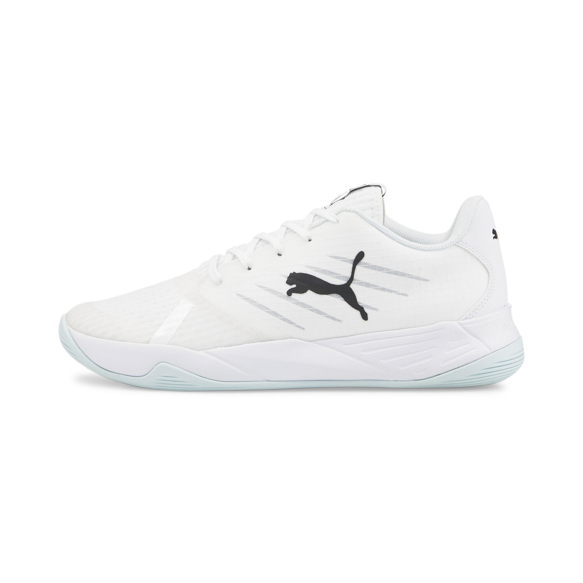 Chaussures de handball Accelerate Pro II PUMA White Black Nitro Blue Arctic Ice 3/7