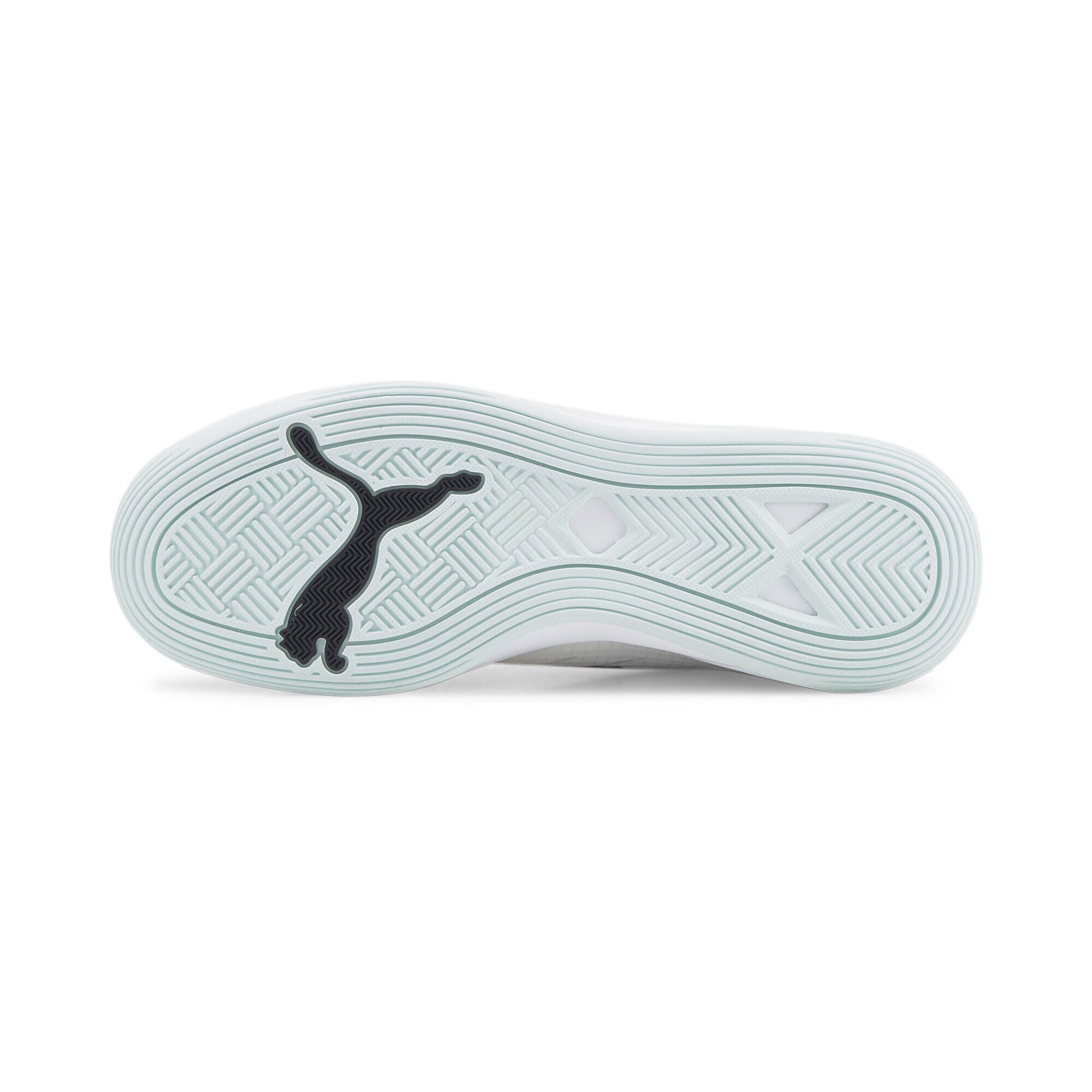 Chaussures de handball Accelerate Pro II PUMA White Black Nitro Blue Arctic Ice 4/7