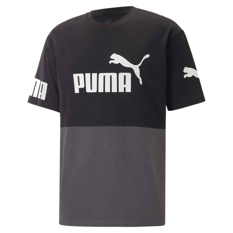 PUMA POWER Colourblock T-Shirt Herren PUMA