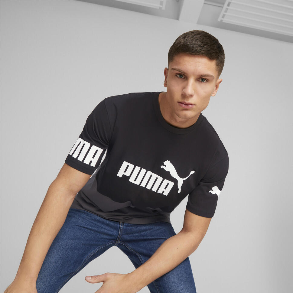 Koszulka Sportowa Męska Puma Power Colorblock