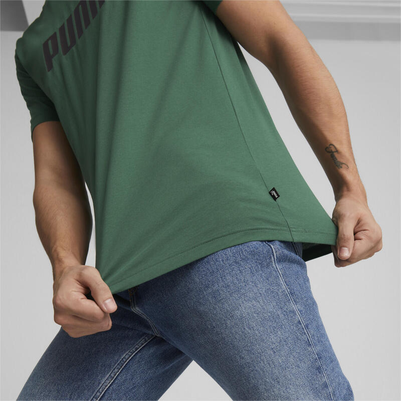 Tricou barbati Puma Essentials Logo, Verde