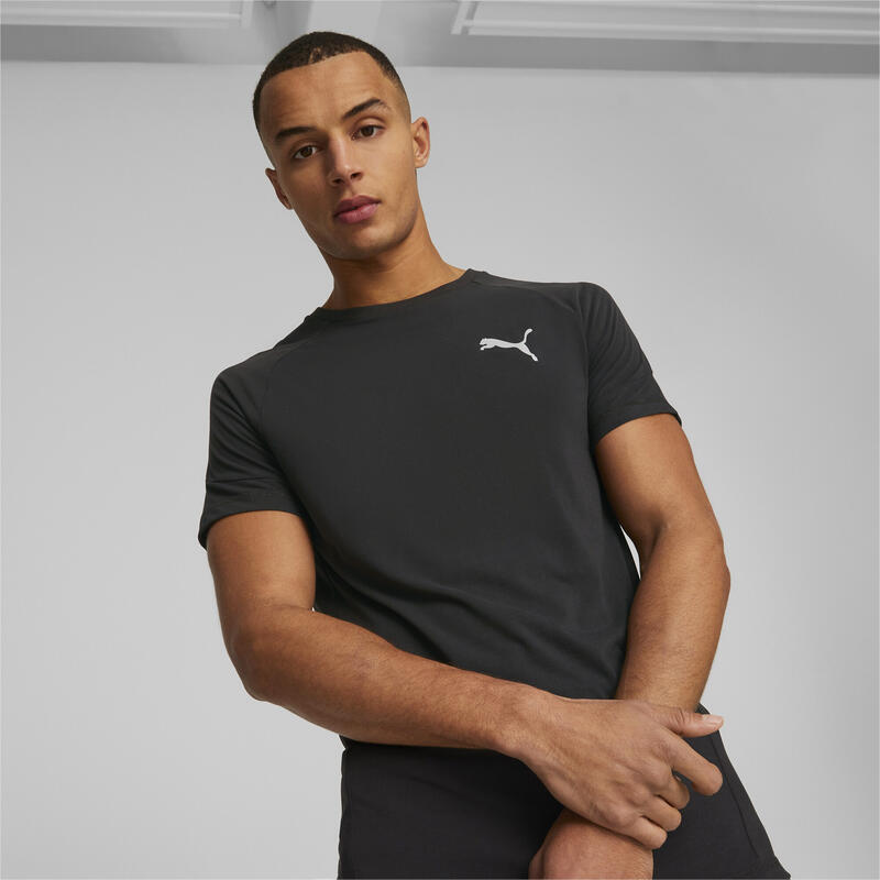 Camiseta Hombre EVOSTRIPE PUMA Negro