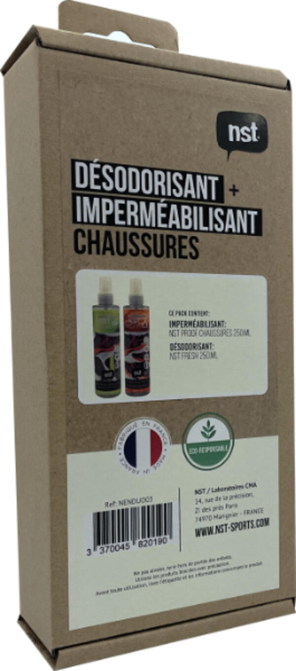 Désodorisant en Spray (250 ML) + Imperméabilisant en Spray (250ML) – Chaussures 2/4