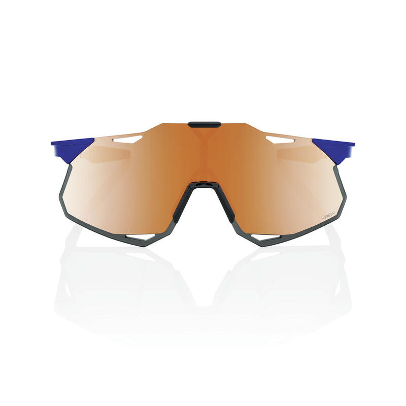 100% Hypercraft XS - Gloss Cobalt Blue - HiPER Copper Mirror Lens