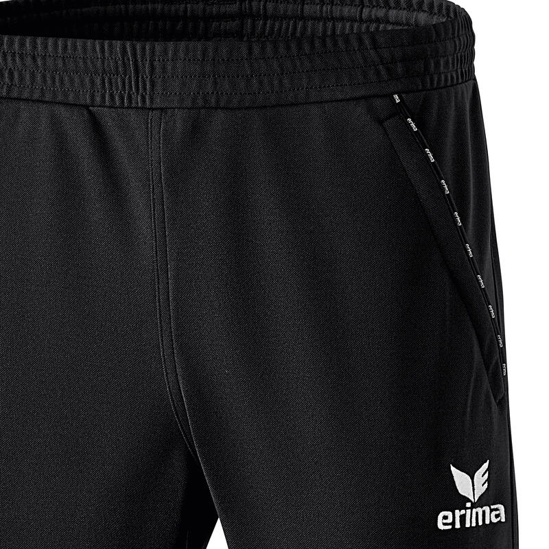 Pantaloni de antrenament Erima cu inserție pentru vițel 2.0 Black Junior
