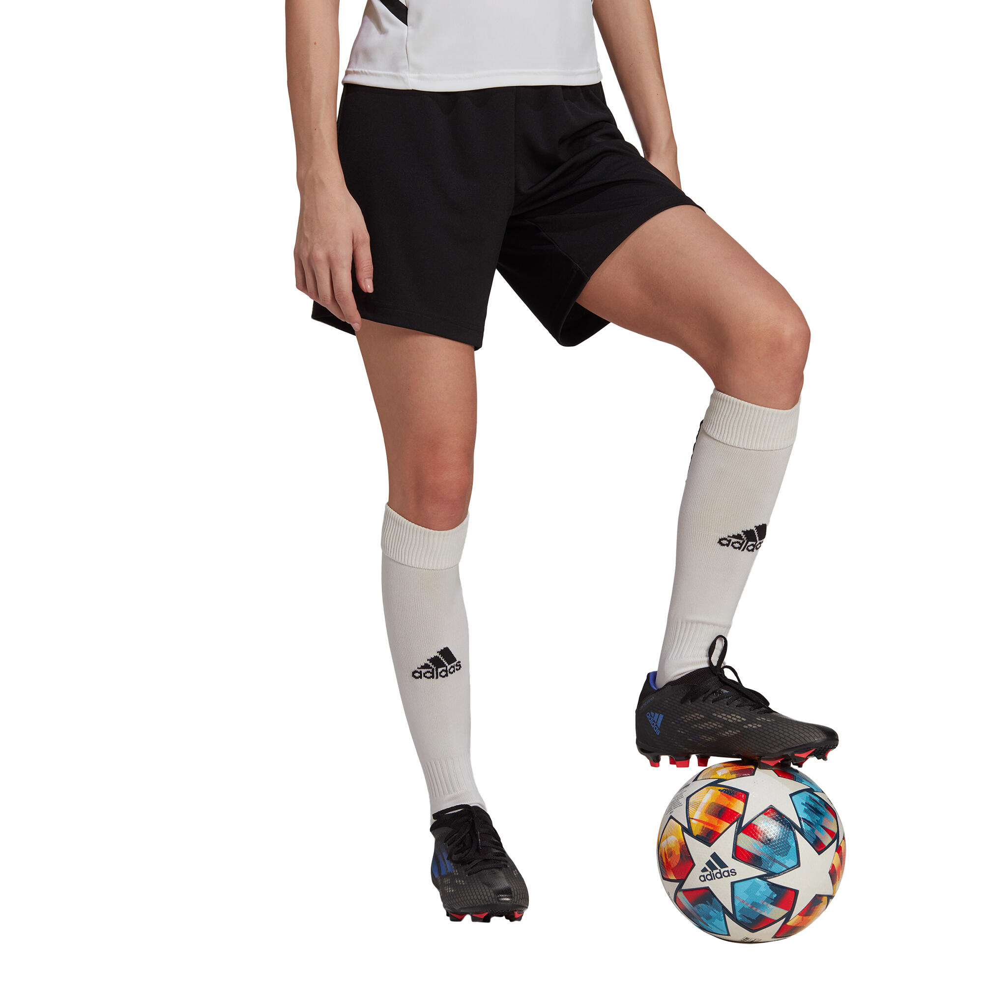 PANTALONCINO da calcio donna adidas nero 6/6