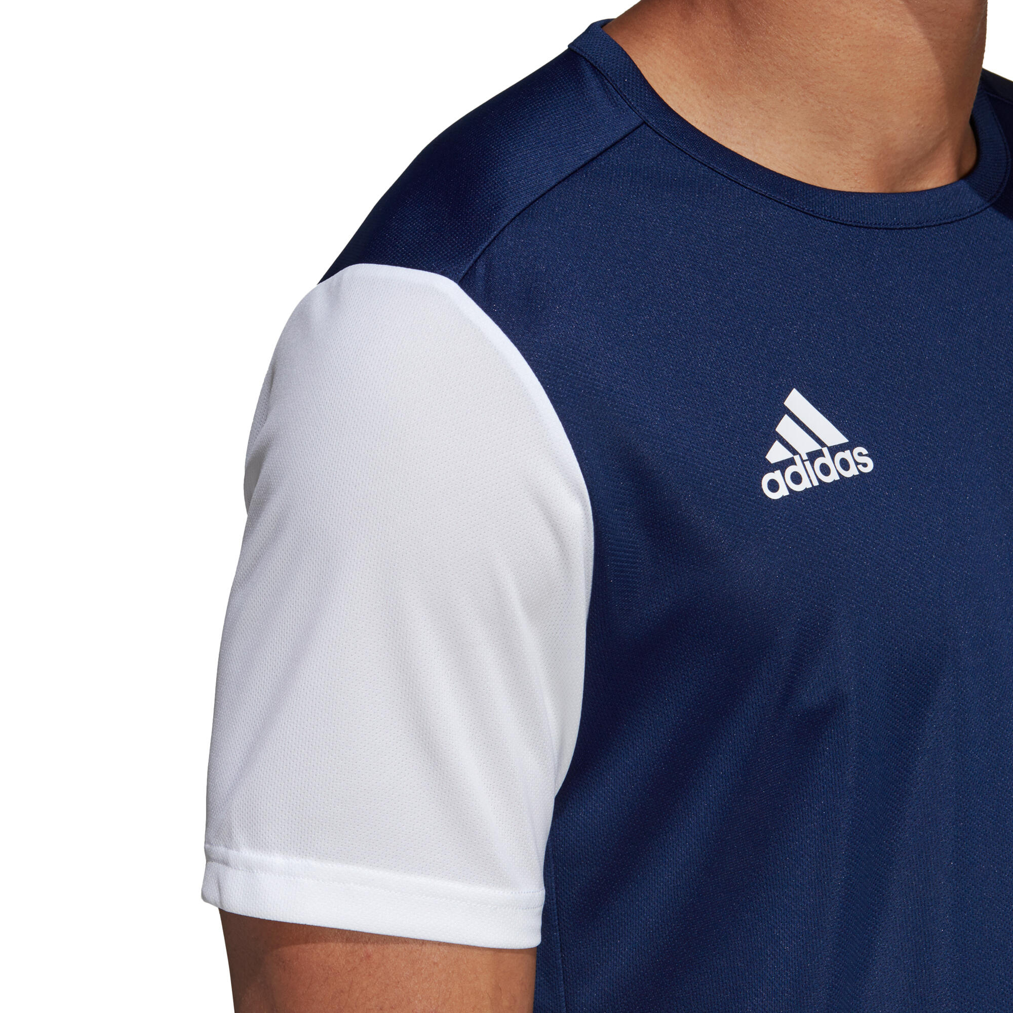 T-shirt da calcio uomo adidas blu 6/7