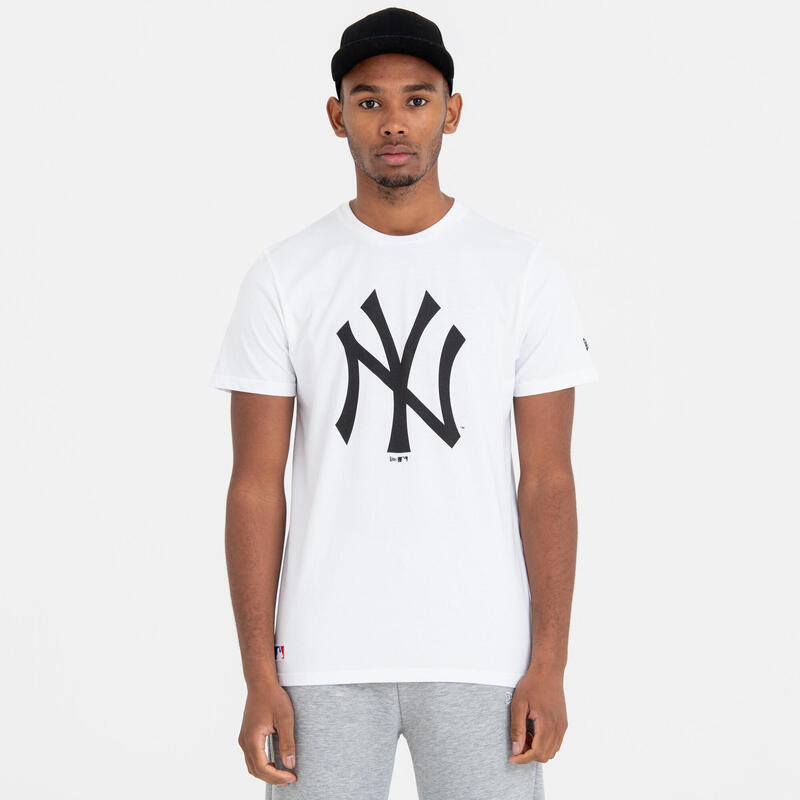 Maglia a Maniche Corte Uomo New Era New Era Team Logo NYY