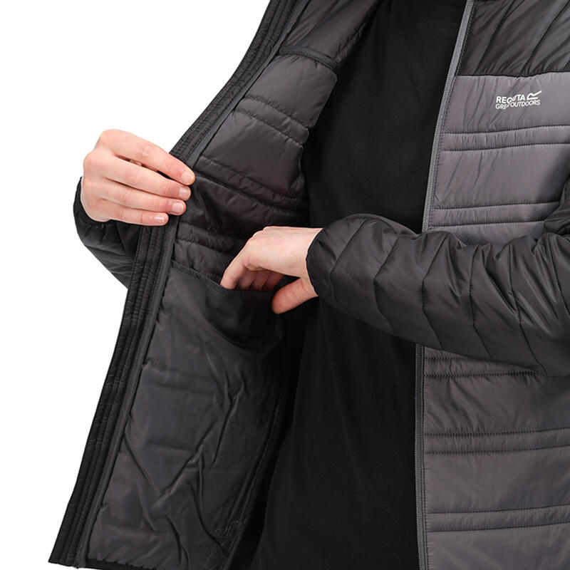 Steppjacke Halton V Wintersport Herren Rhino/Black Atmungsaktiv REGATTA