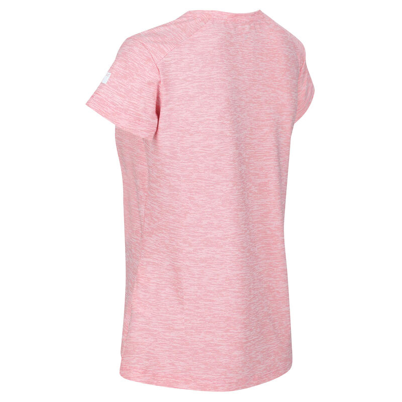 Limonite V Fitness-T-shirt voor dames - Roze
