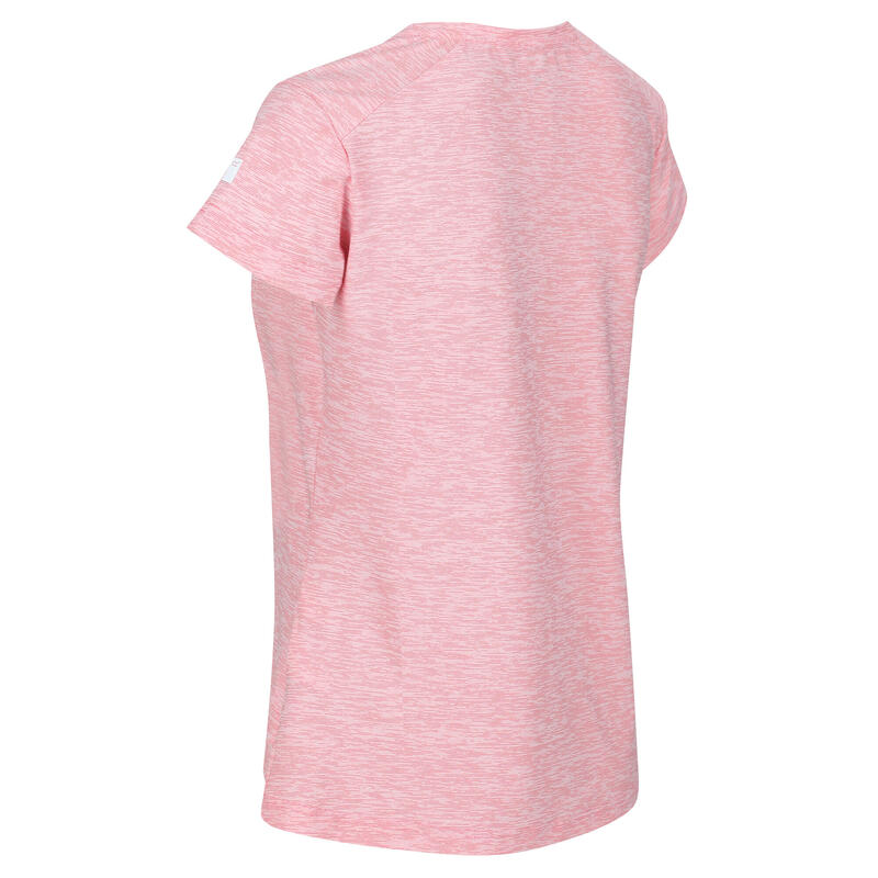 Limonite V T-shirt Fitness pour femme - Rose