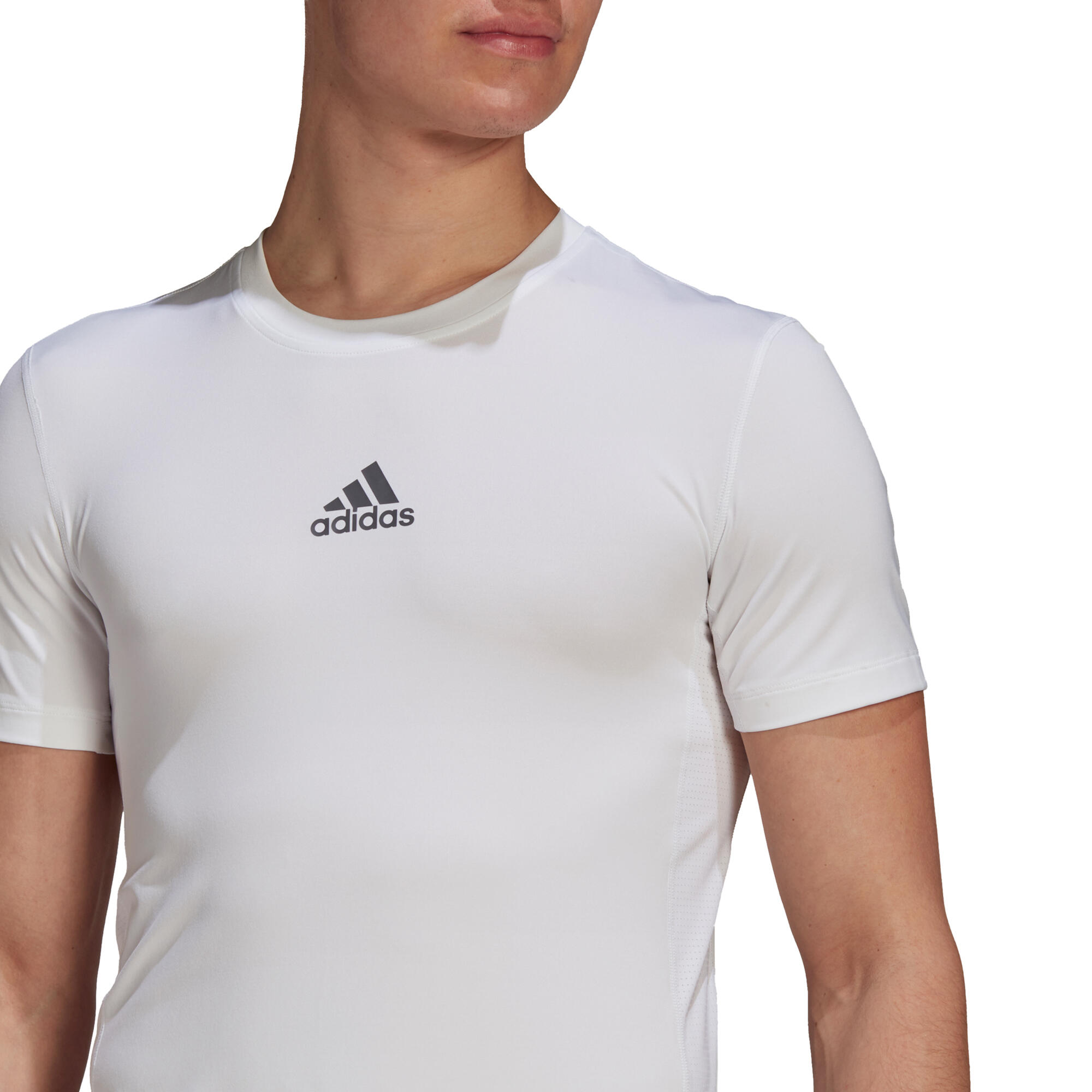 T-Shirt Techfit Herren ADIDAS 6/7