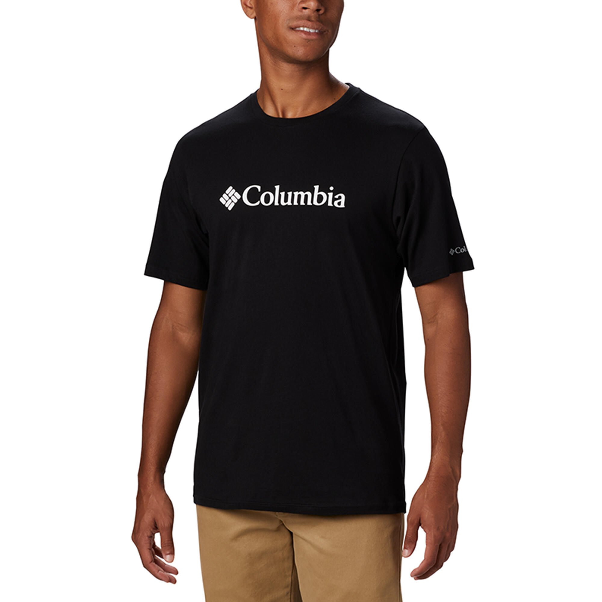 Herren Kurzarm-T-Shirt Columbia Schwarz 7/7