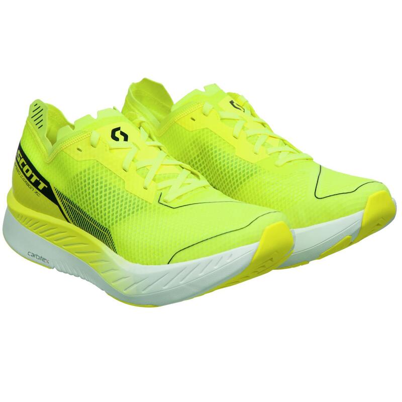 Zapatillas running hombre Scott SPEED CARBON RC amarillo