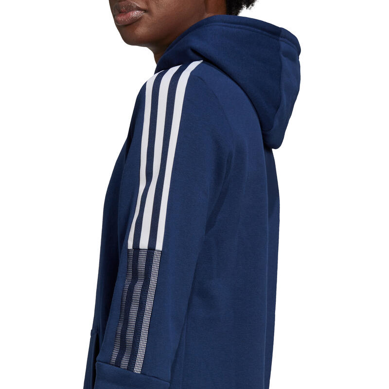 Női kapucnis pulóver, adidas Tiro 21 Sweat Hoodie, sötétkék