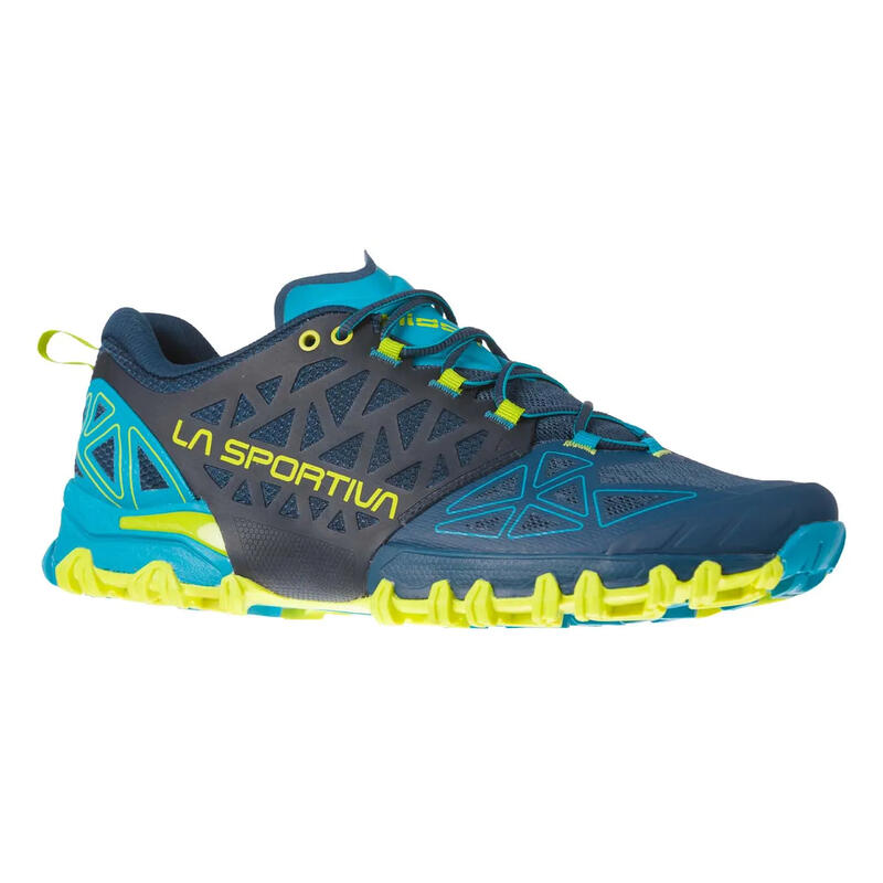 Zapatillas De Trail De Hombre La Sportiva Bushido Ii Opal/apple Green Azul