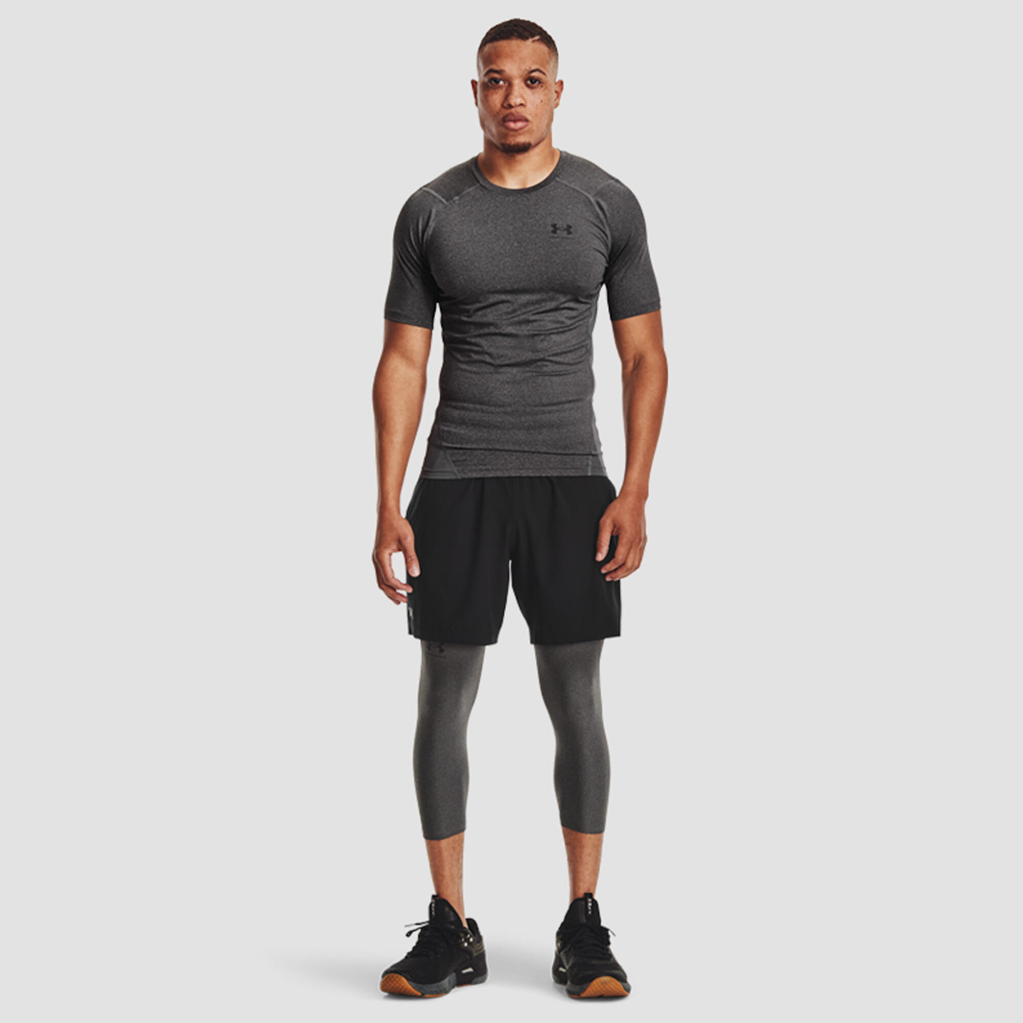 T-shirt Under Armour Heatgear, Grijs, Mannen 6/6