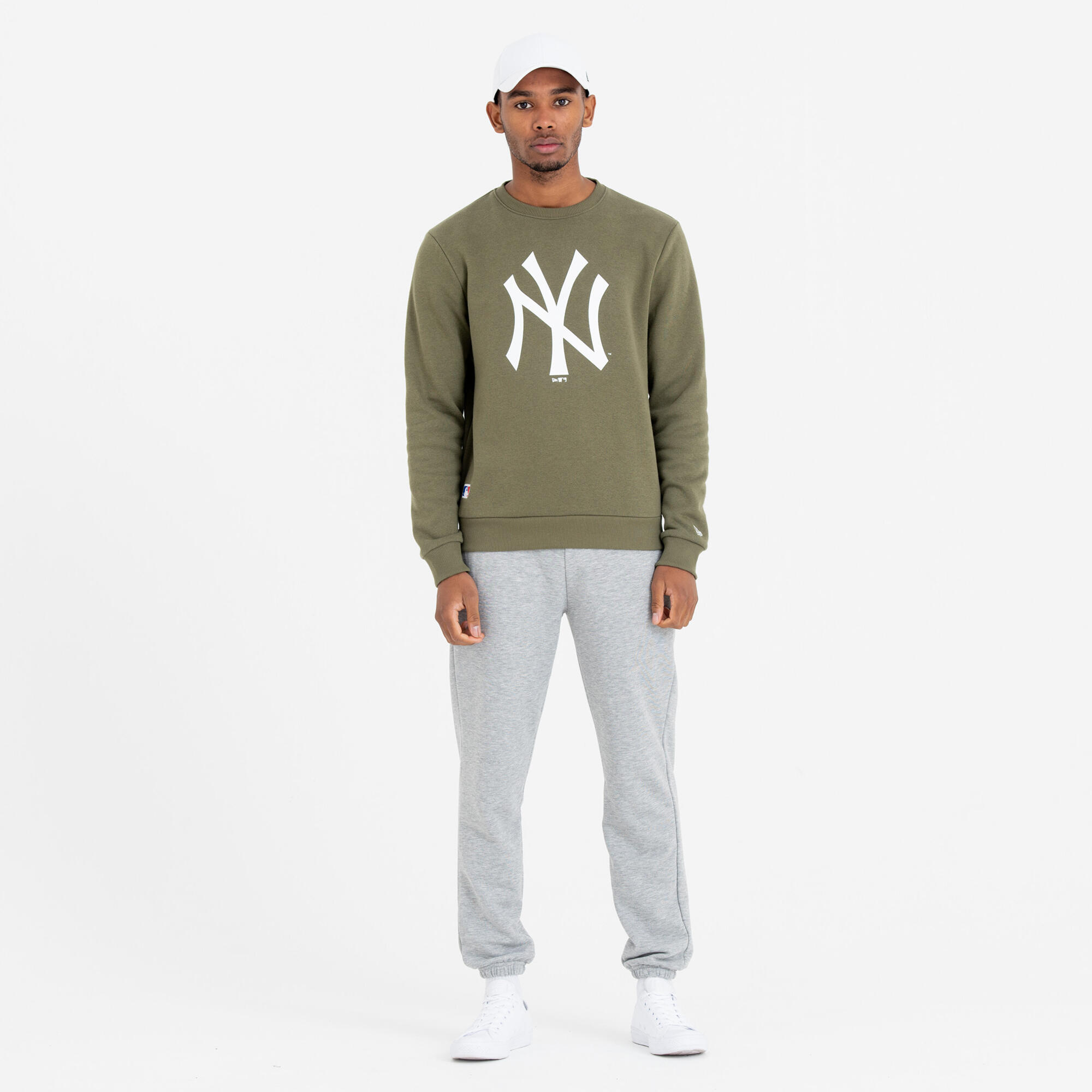 Sweatshirt com gola redonda New Era New York Yankees 7/7