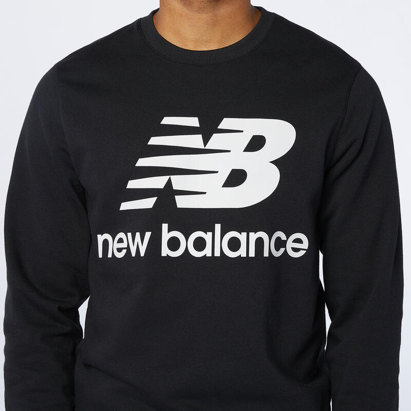 Sweatshirt Essentials Stacked Logo Crew Herren NEW BALANCE