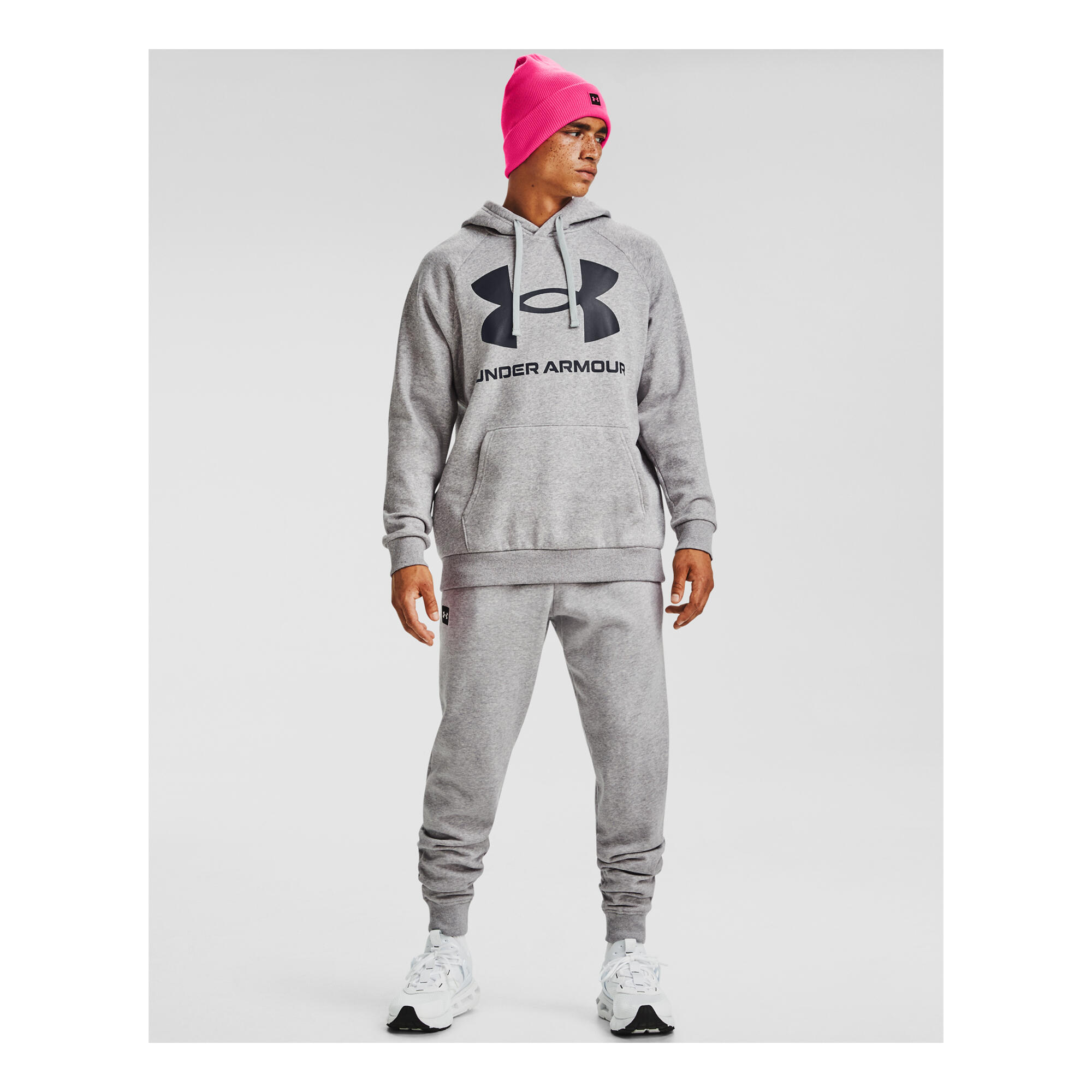 Bluza sportowa męska Under Armour Rival Fleece Big Logo HD 7/7