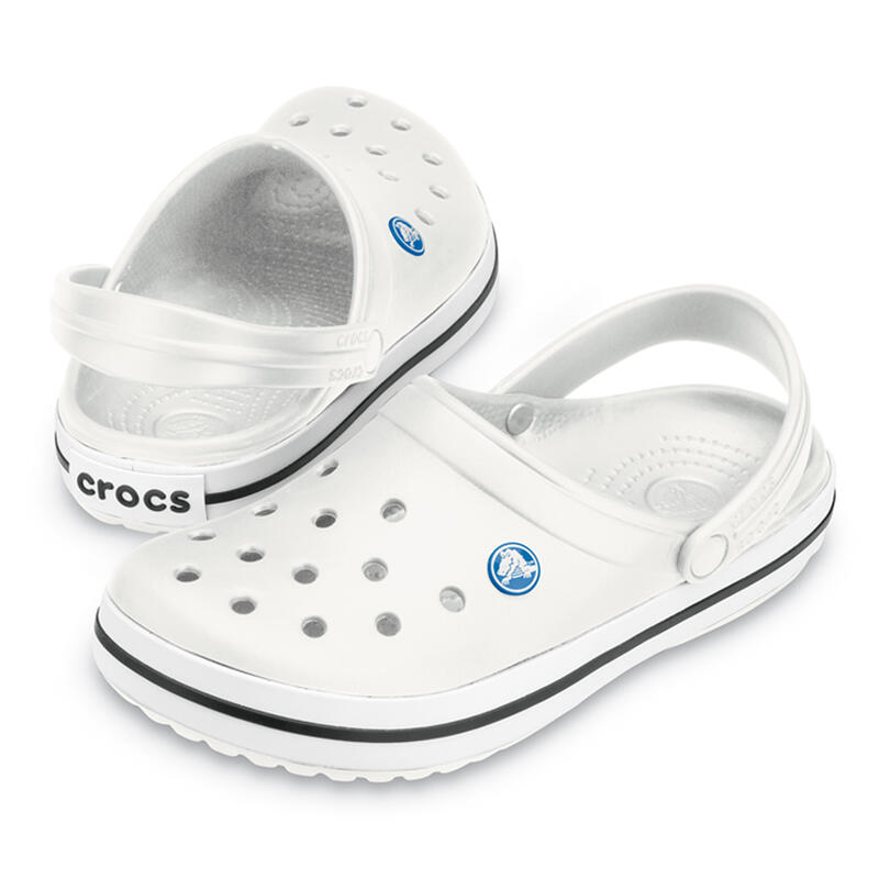 Slapi unisex Crocs Crocband, Alb