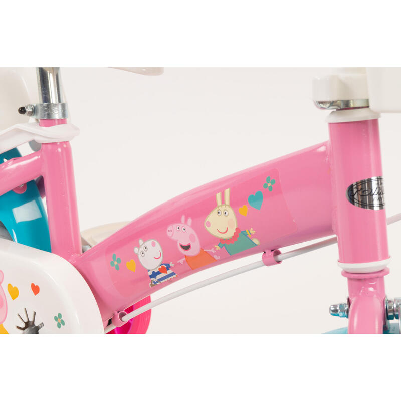 PEPPA PIG PINK 12" Bicicletta per bambini