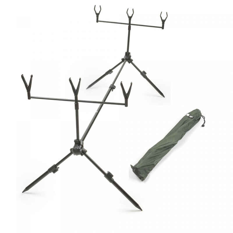Einsteiger & Forellen Rod Pod Rutenhalter Angeln 78-125cm