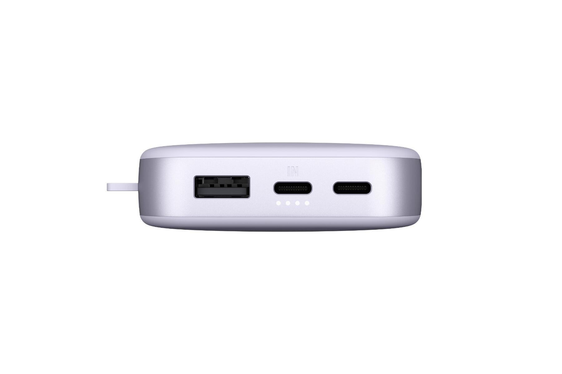 Fresh'N Rebel powerbank 18000 mAh USB-C carga ultra rápida 20W PD dreamy lilac 3/5