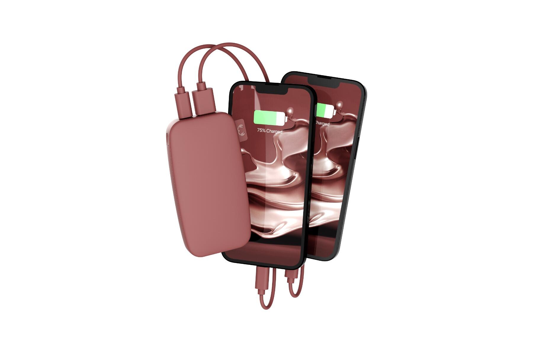 Fresh n Rebel Powerbank FC 6000mAh USB-C Safari Red 3/5