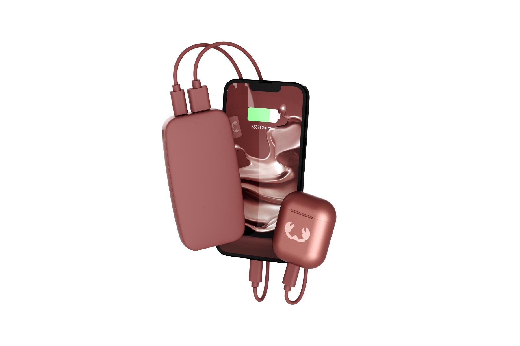 Fresh n Rebel Powerbank FC 6000mAh USB-C Safari Red 2/5