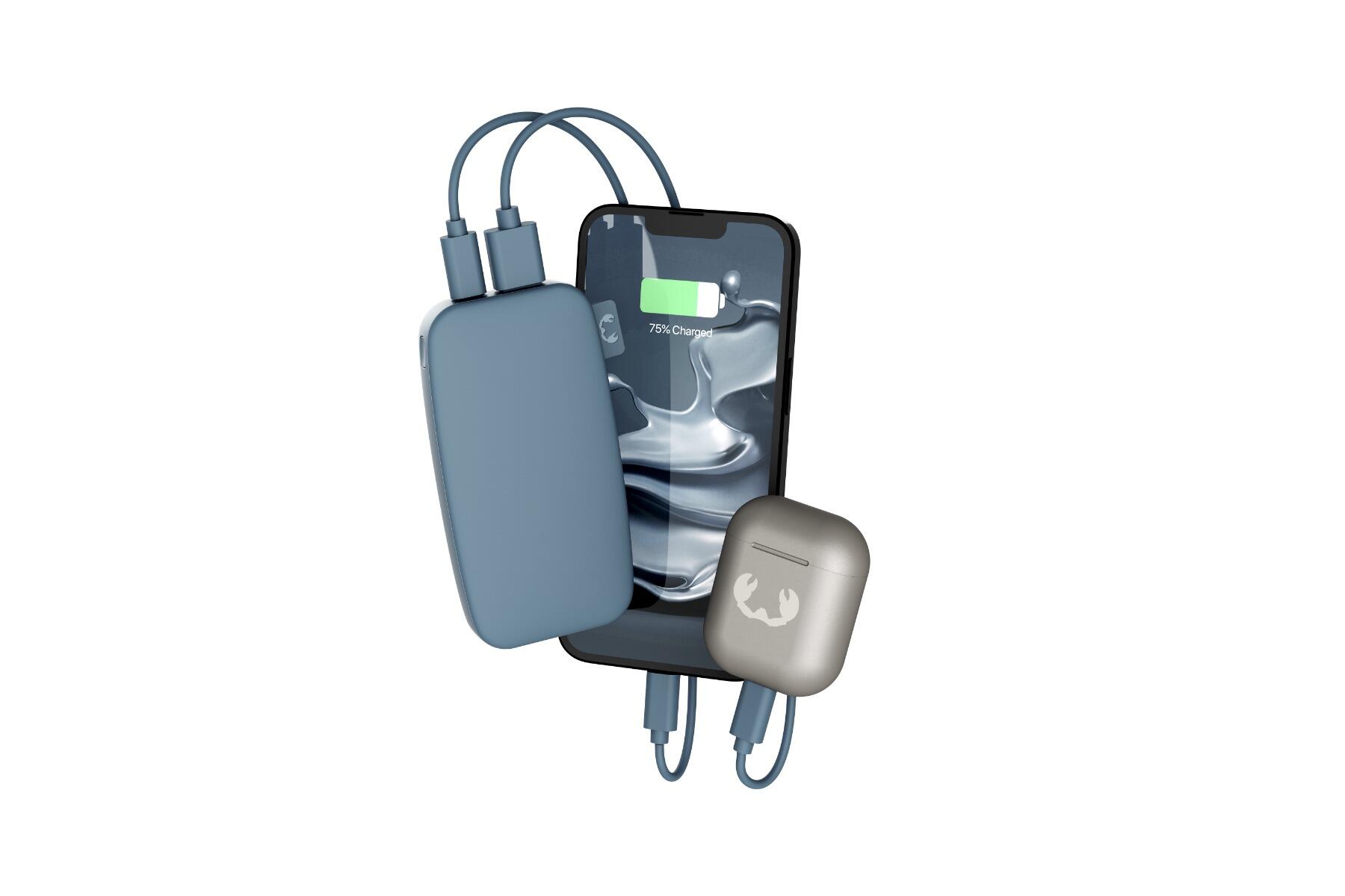Fresh n Rebel Powerbank FC 6000mAh USB-C Dive Blue 2/5