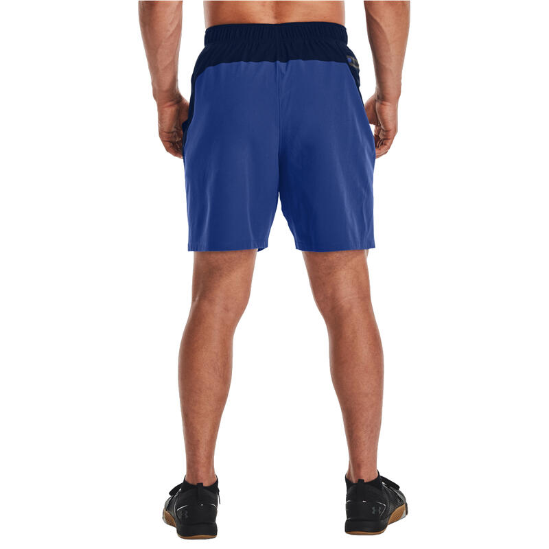 Spodenki fitness męskie Under Armour Knit Woven Hybrid Shorts