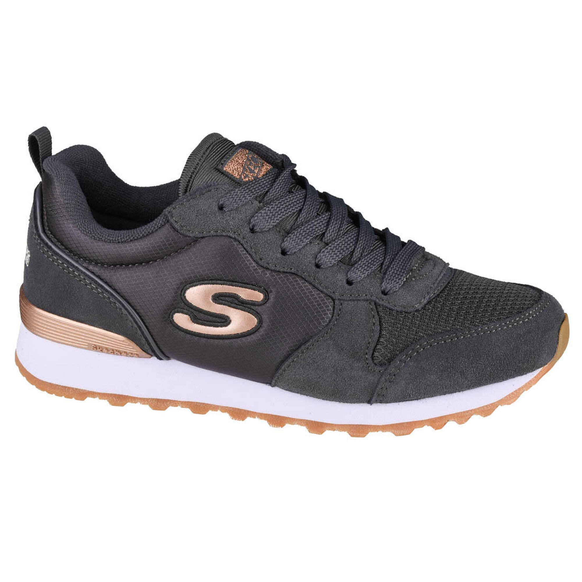 SKECHERS Sapatos de caminhada para mulher, Skechers OG 85 Goldn Gurl