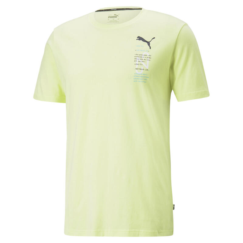 Camiseta de fútbol Hombre Neymar Jr 24/7 Graphic PUMA Amarillo