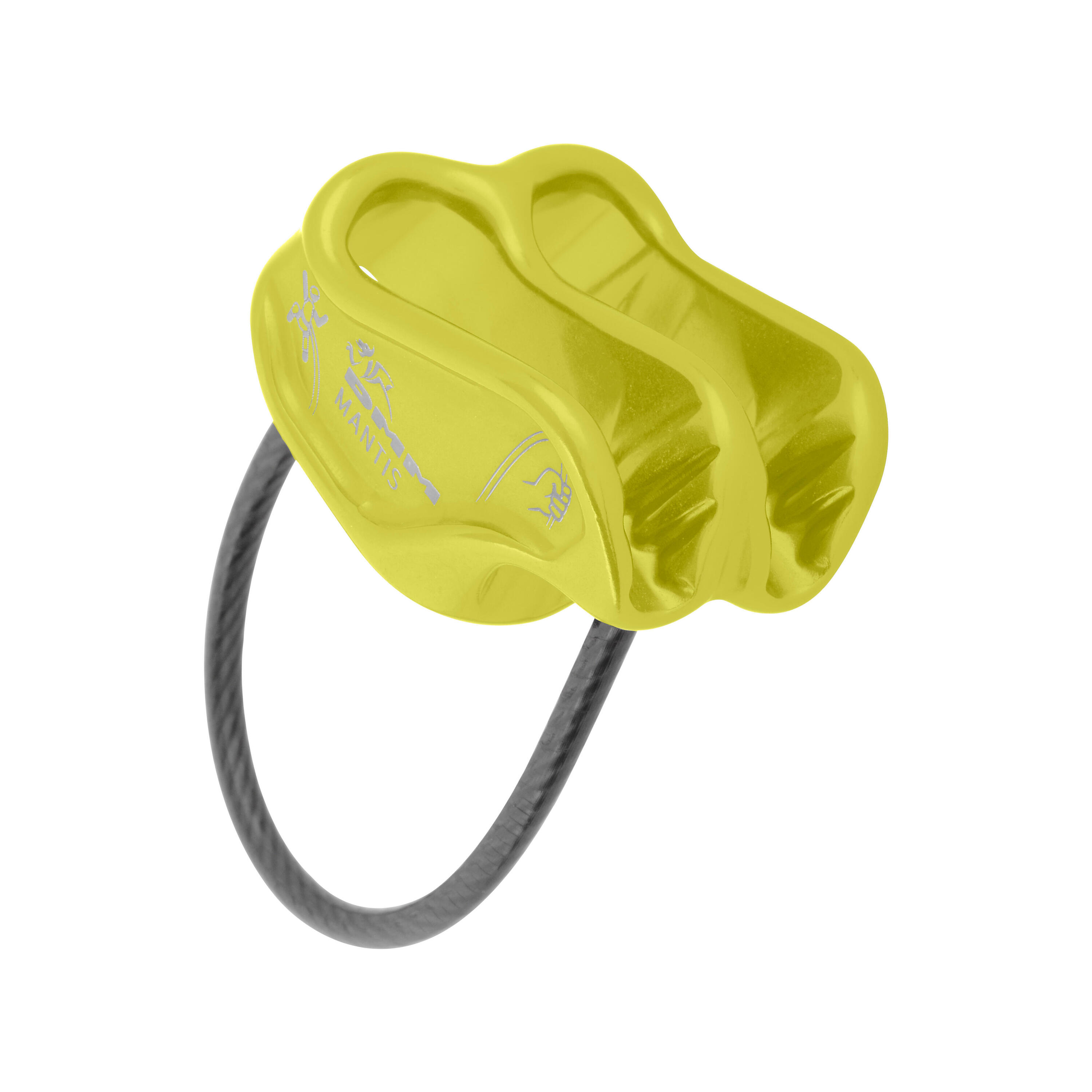 Mantis Belay Device - Lime 1/1