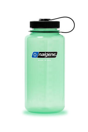 Nalgene Bouteille Sustain Tritan à Large Ouverture - 1L - Gris